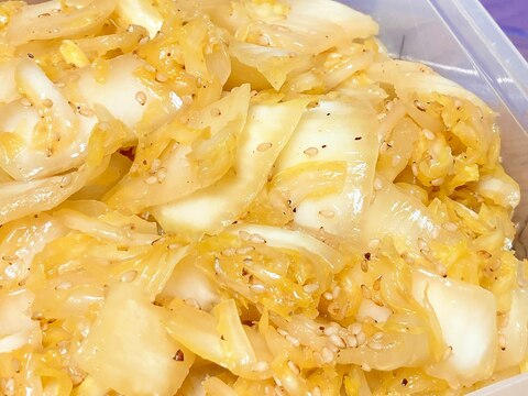<定番>簡単なのに激ウマ!ごま香るやみつき白菜